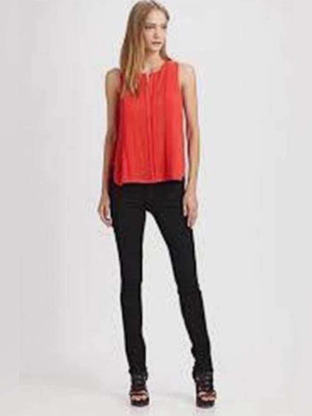 Diana Von Furstenberg Silk Top